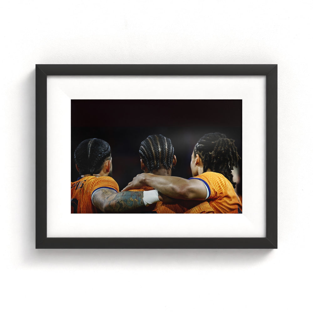 Sportfoto cornrows bij Oranje - afbeelding 1