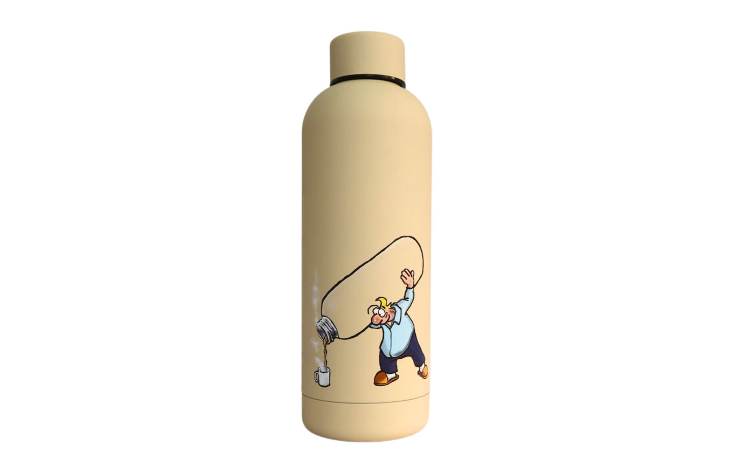 Toos en Henk Thermosfles beige - afbeelding 2