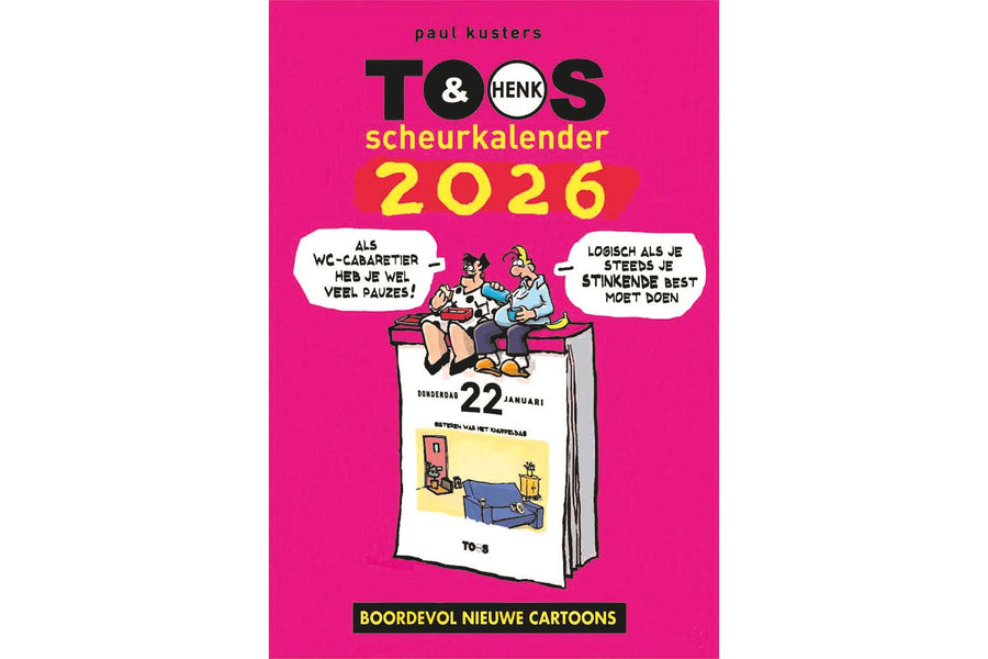 Toos & Henk scheurkalender 2026 - afbeelding 1