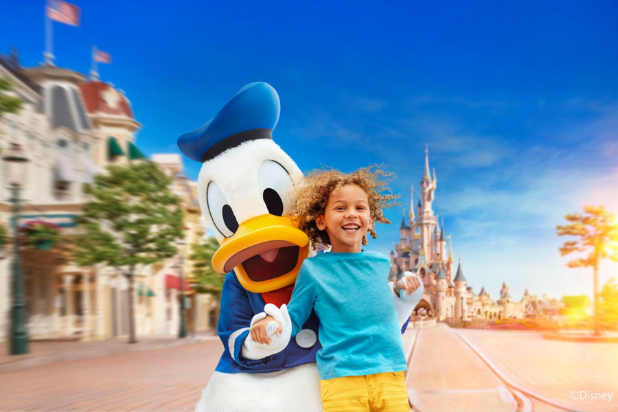 Tickets Disneyland Paris incl. Donald Duck kleurplaten - afbeelding 1
