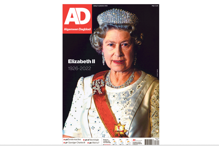 Iconische voorpagina AD - afbeelding 1