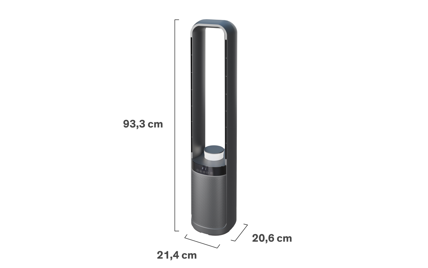 Grote bladloze ventilator - Sinji - afbeelding 6