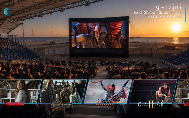 Cinair openluchtcinema (Scheveningen) incl. extra snack - afbeelding 2