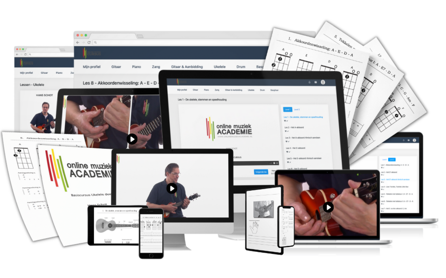 Ukelele les - Online Muziek Cursus - afbeelding 1