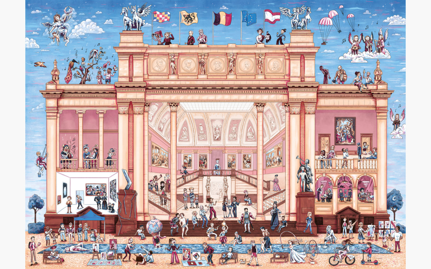 KMSKA Puzzel - Puzzle in a bag - afbeelding 1