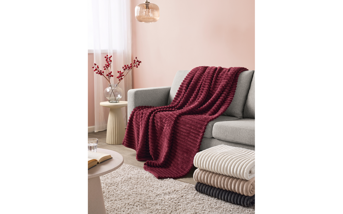 Plaid flanel XXL (240x220) - Mistral Home - afbeelding 2